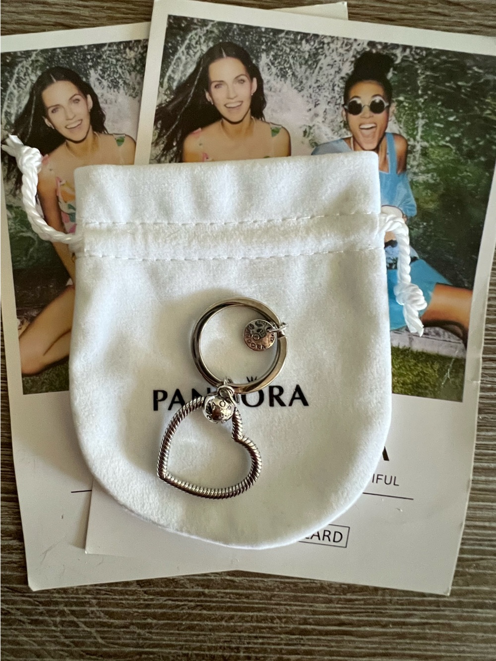 Pandora keychain charm